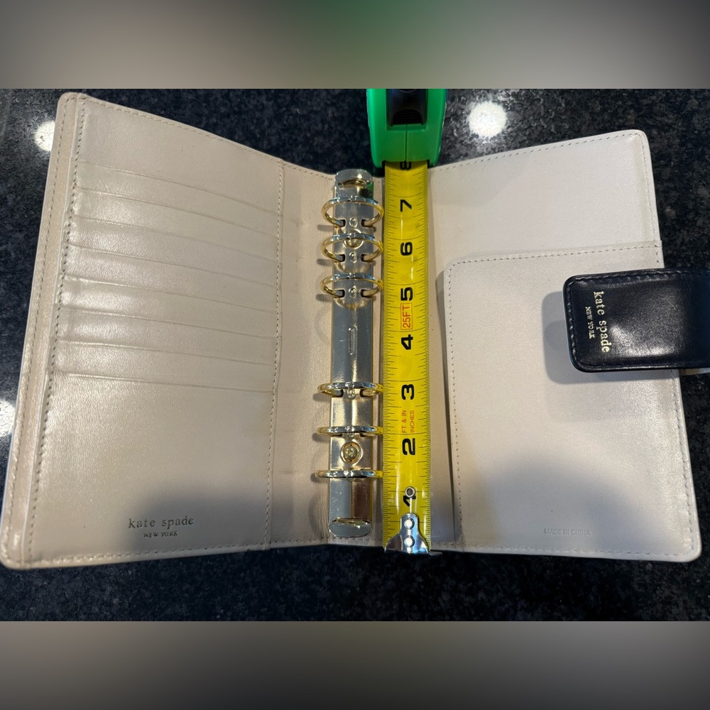 Kate Spade Black Leather Organizer - Picture 3 of 3